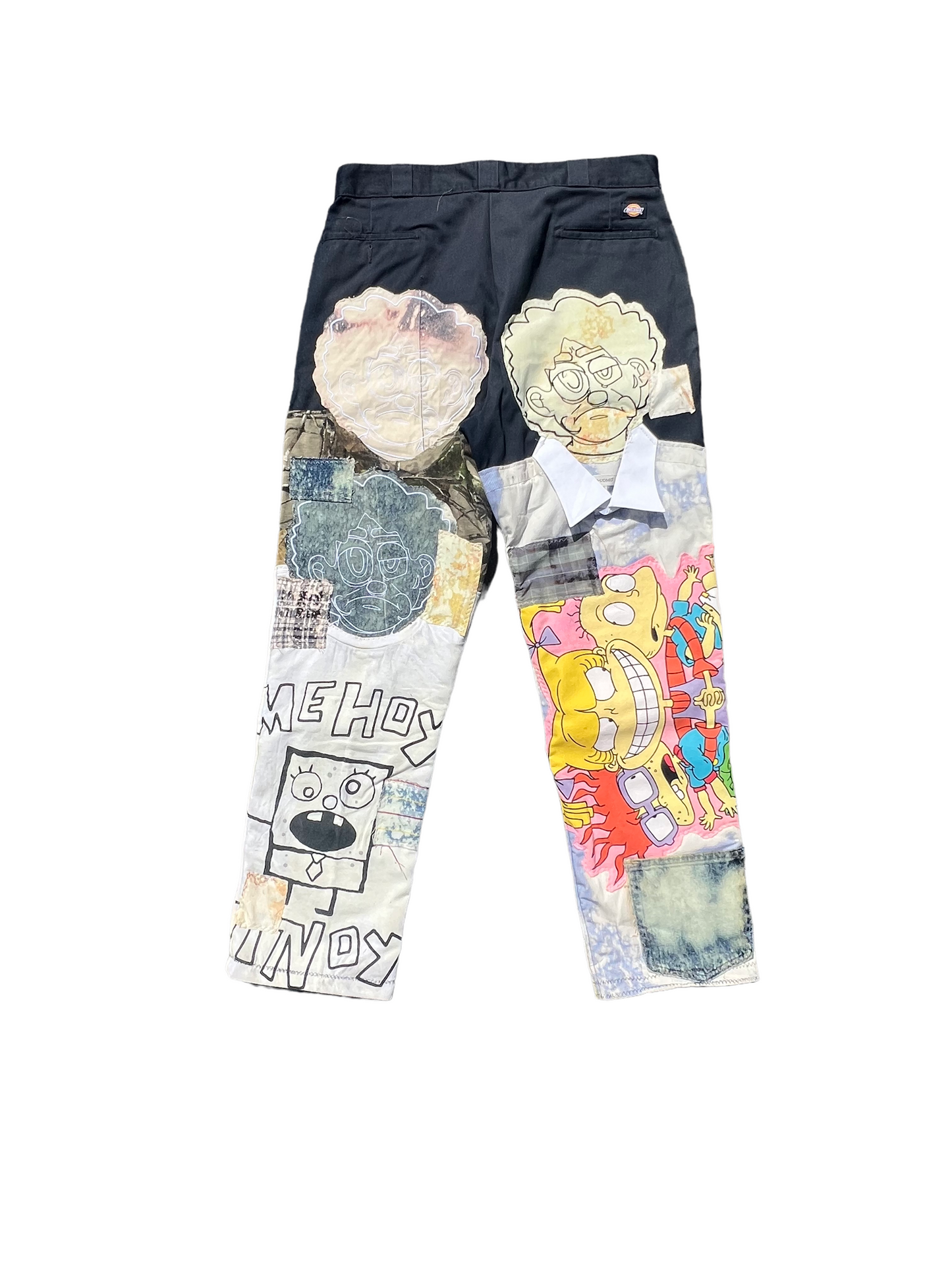 Dylan Brotton X 2020 Graduate patchwork pants