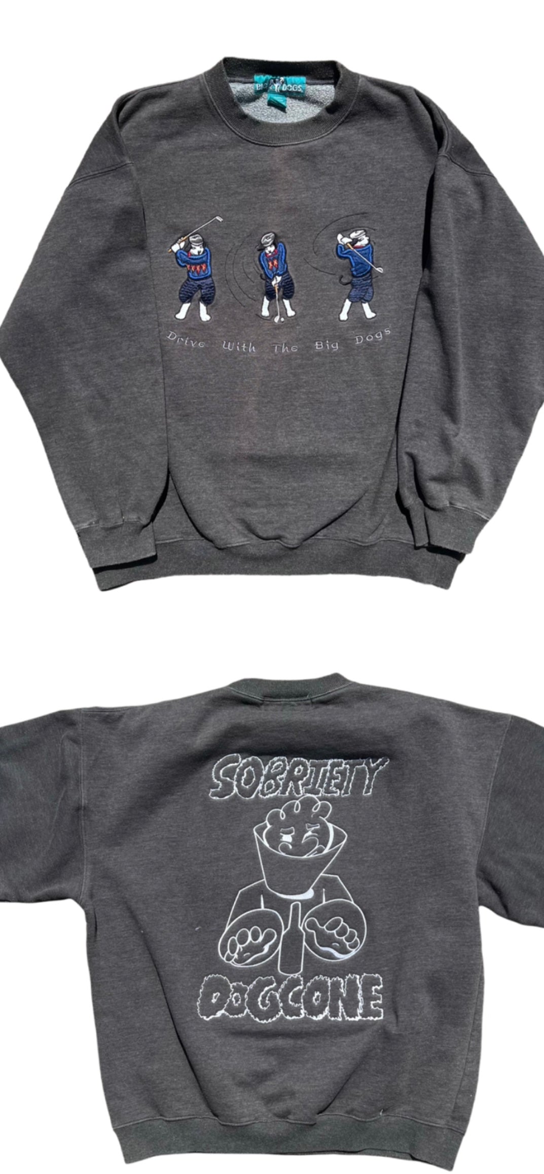 SOBRIETY DOGCONE EMBROIDERED SHIRTS