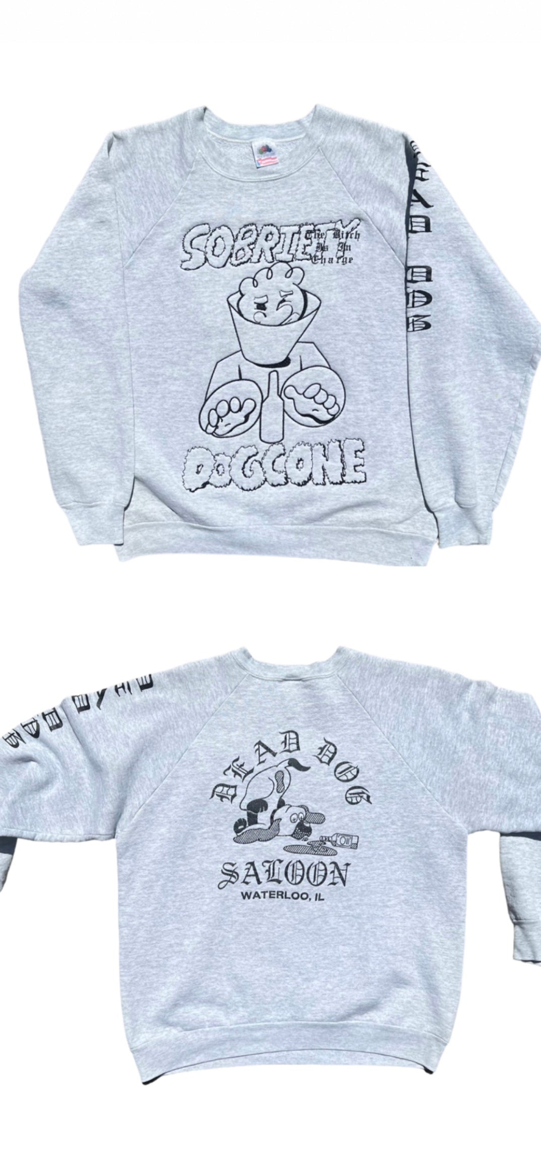 SOBRIETY DOGCONE EMBROIDERED SHIRTS