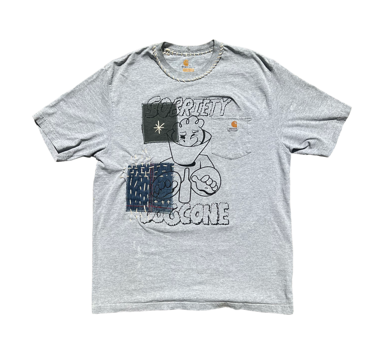 SOBRIETY DOGCONE EMBROIDERED SHIRTS